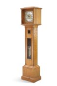 ROBERT THOMPSON OF KILBURN, A MOUSEMAN OAK LONGCASE CLOCK