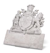 THE DUKE OF EDINBURGH, ROYAL WARRANT CAST METAL COAT OF ARMS