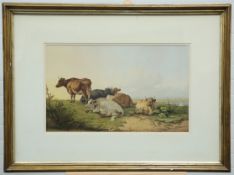 THOMAS SIDNEY COOPER (1803-1902), CATTLE AT REST AND SHEEP AT REST,