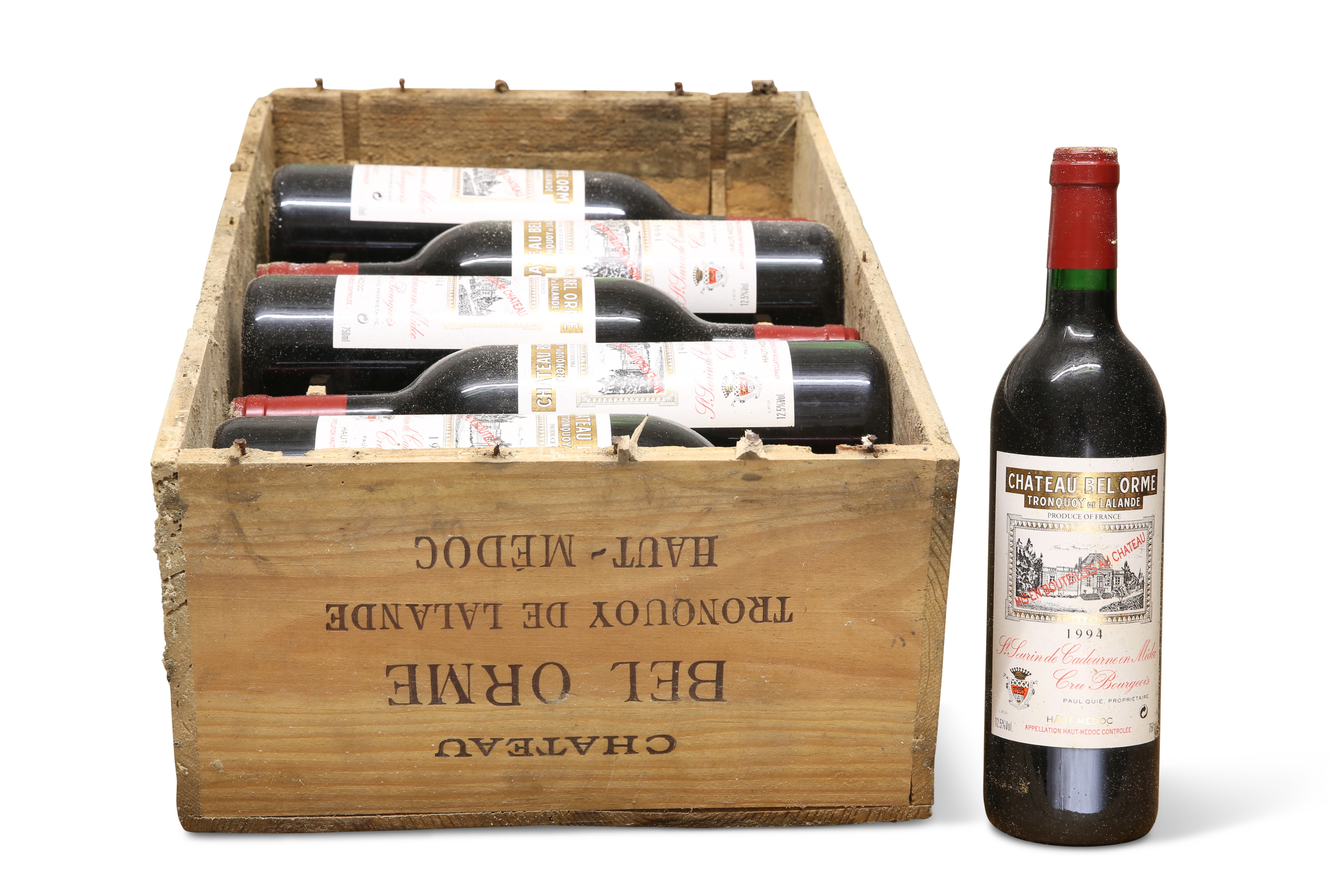 CHATEAU BEL ORME TRONQUOY de LALANDE CRU BOURGEOIS HAUT-MEDOC 1994