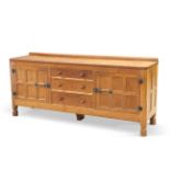 ROBERT THOMPSON OF KILBURN, A MOUSEMAN OAK SIDEBOARD