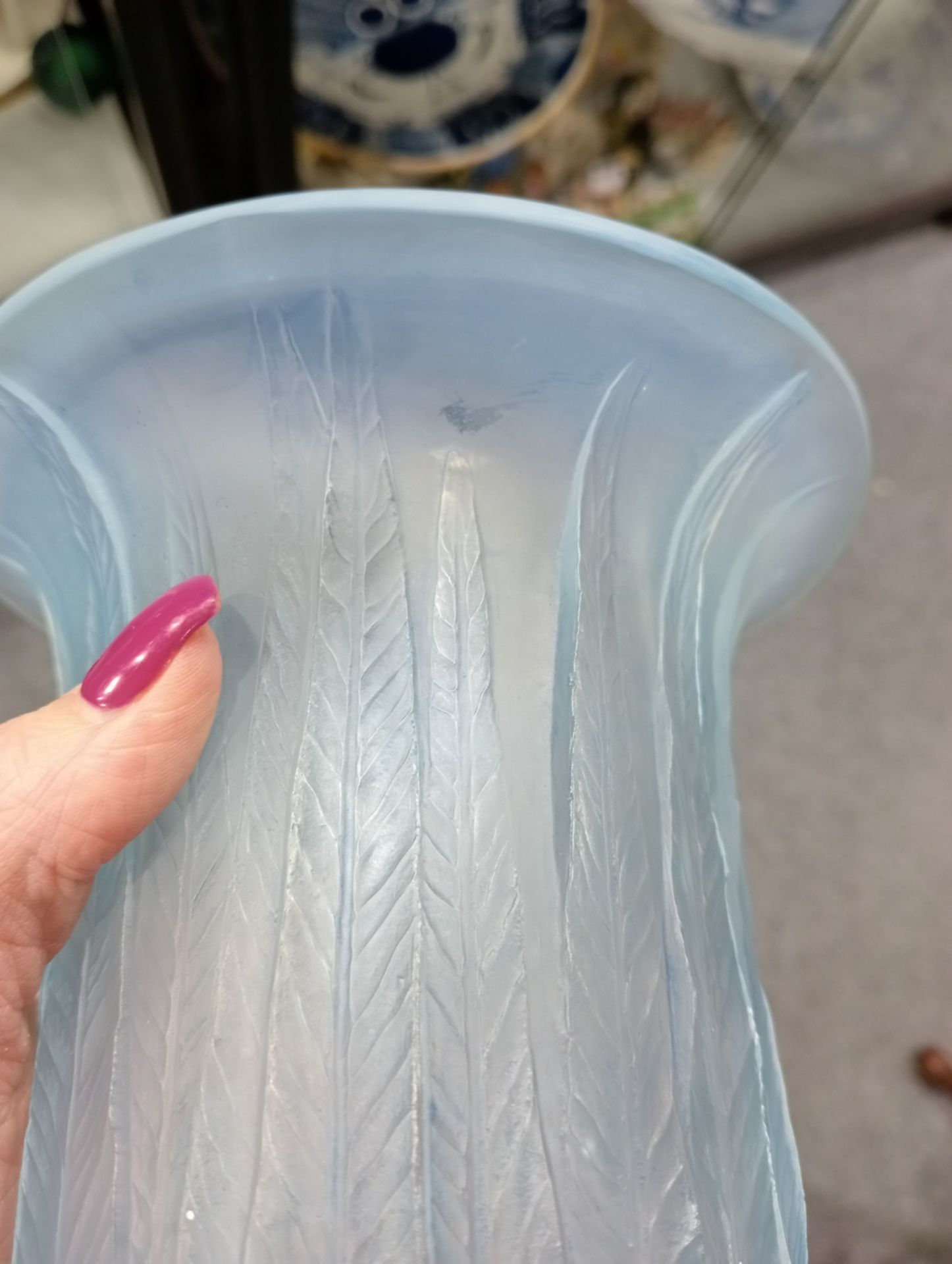 RENÉ LALIQUE (FRENCH, 1860-1945), A LARGE 'CEYLAN' VASE - Bild 9 aus 9