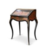 A 19TH CENTURY BOULLE BUREAU DE DAME