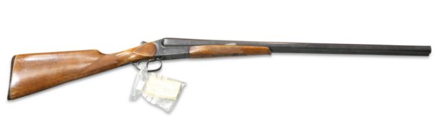 A DOUBLE BARREL SBS BOXLOCK 12G EJECTOR SHOTGUN