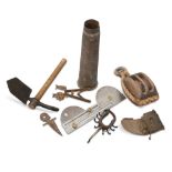 ASSORTED WW1 MILITARIA ITEMS, ETC.