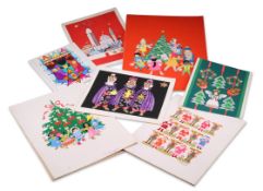 PATRICIA CHAMPNESS, SEVEN DESIGNS FOR CHRISTMAS CARDS