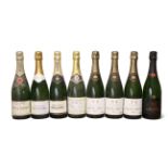 MIXED LOT OF VARIOUS CHAMPAGNES (8 BOTTLES)