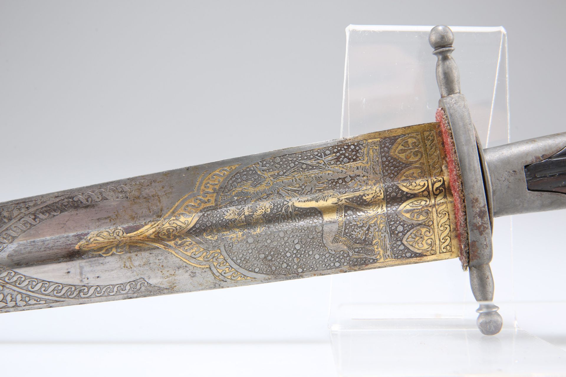 A LATE 19TH CENTURY RUSSIAN HUNTING DAGGER - Image 6 of 6