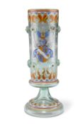 A GERMAN ARMORIAL GOBLET, CIRCA 1870