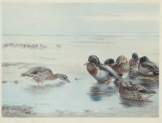 ARCHIBALD THORBURN (1860-1935), FOUR PENCIL SIGNED COLOUR PRINTS