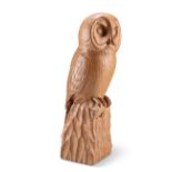 A MOUSEMAN OAK OWL