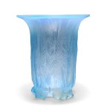 RENÉ LALIQUE (FRENCH, 1860-1945), A 'EUCALYPTUS' VASE