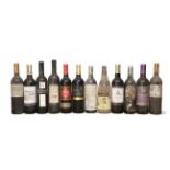 MIXED LOT OF RED WINES (12 BOTTLES)