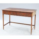 A George III mahogany side table