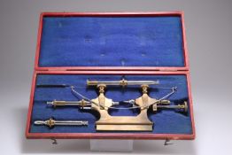 An early 20th Century "Tour a Pivoter" table-top watchmaker's lathe