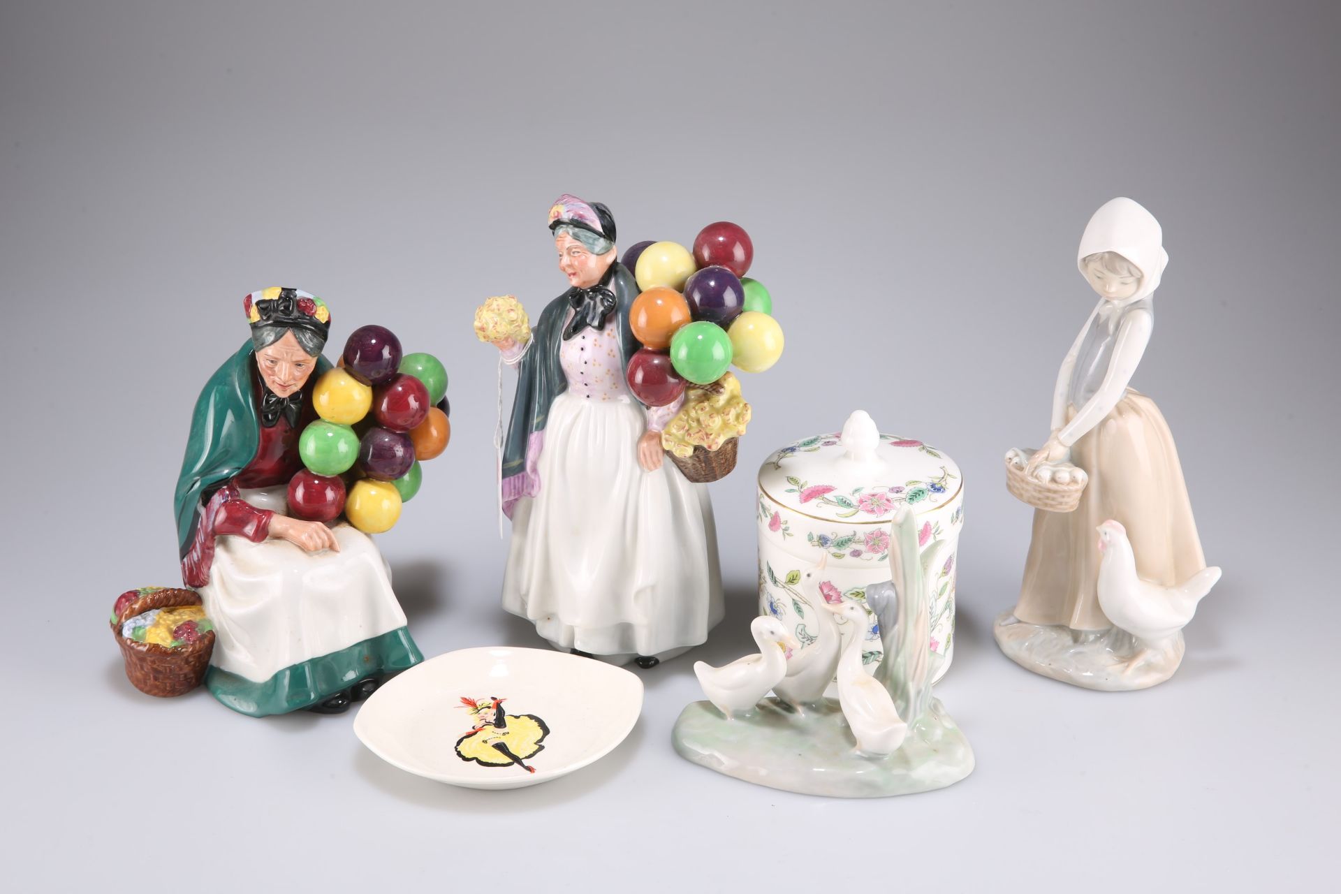 Royal Doulton, Nao and Minton porcelain