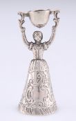 A DUTCH SILVER MINIATURE WAGER CUP