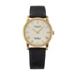 A GENTS ROLEX CELLINI STRAP WATCH