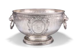 A WILLIAM III SILVER MONTEITH