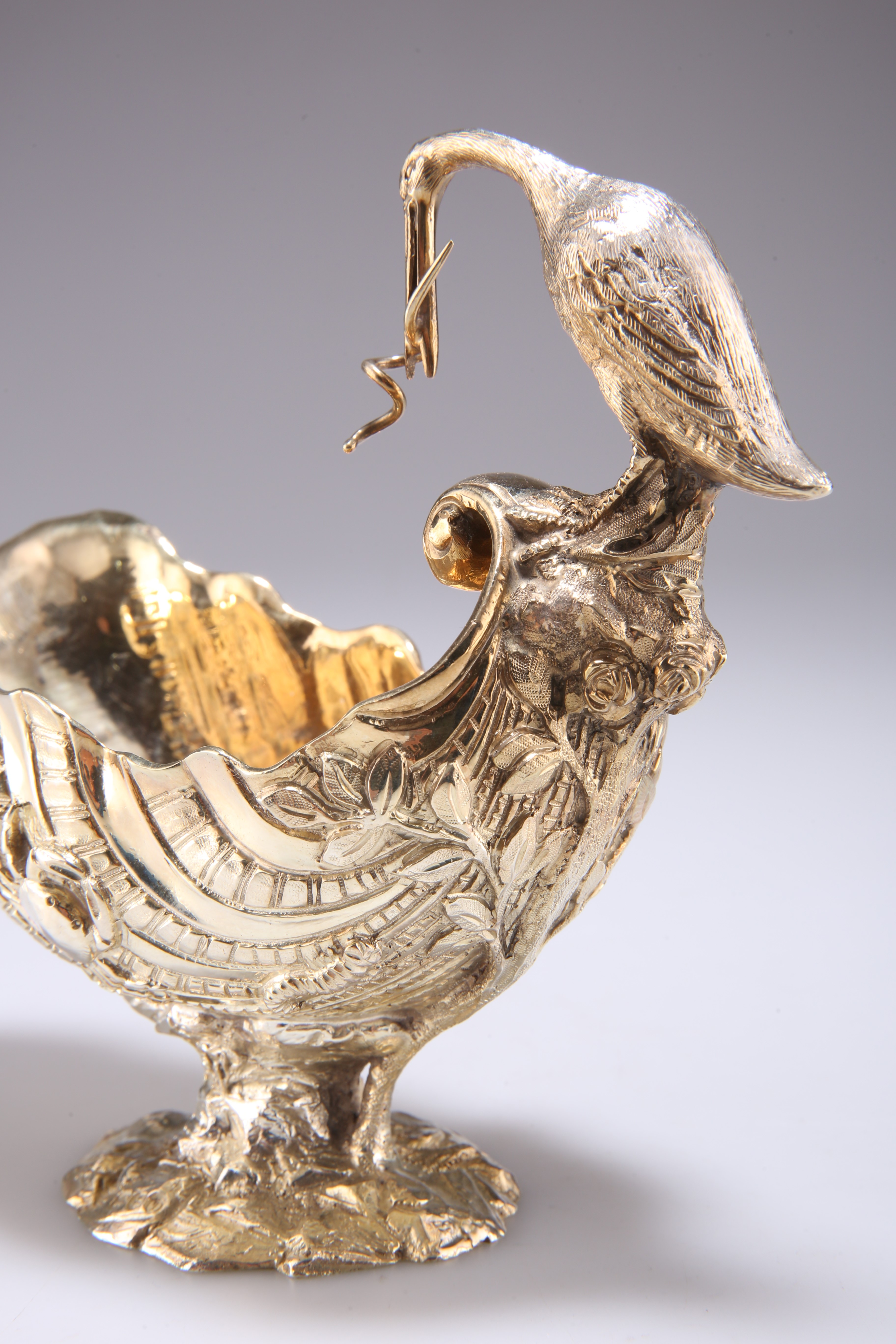A FINE PAIR OF ELIZABETH II SILVER-GILT SAUCEBOATS - Image 5 of 5