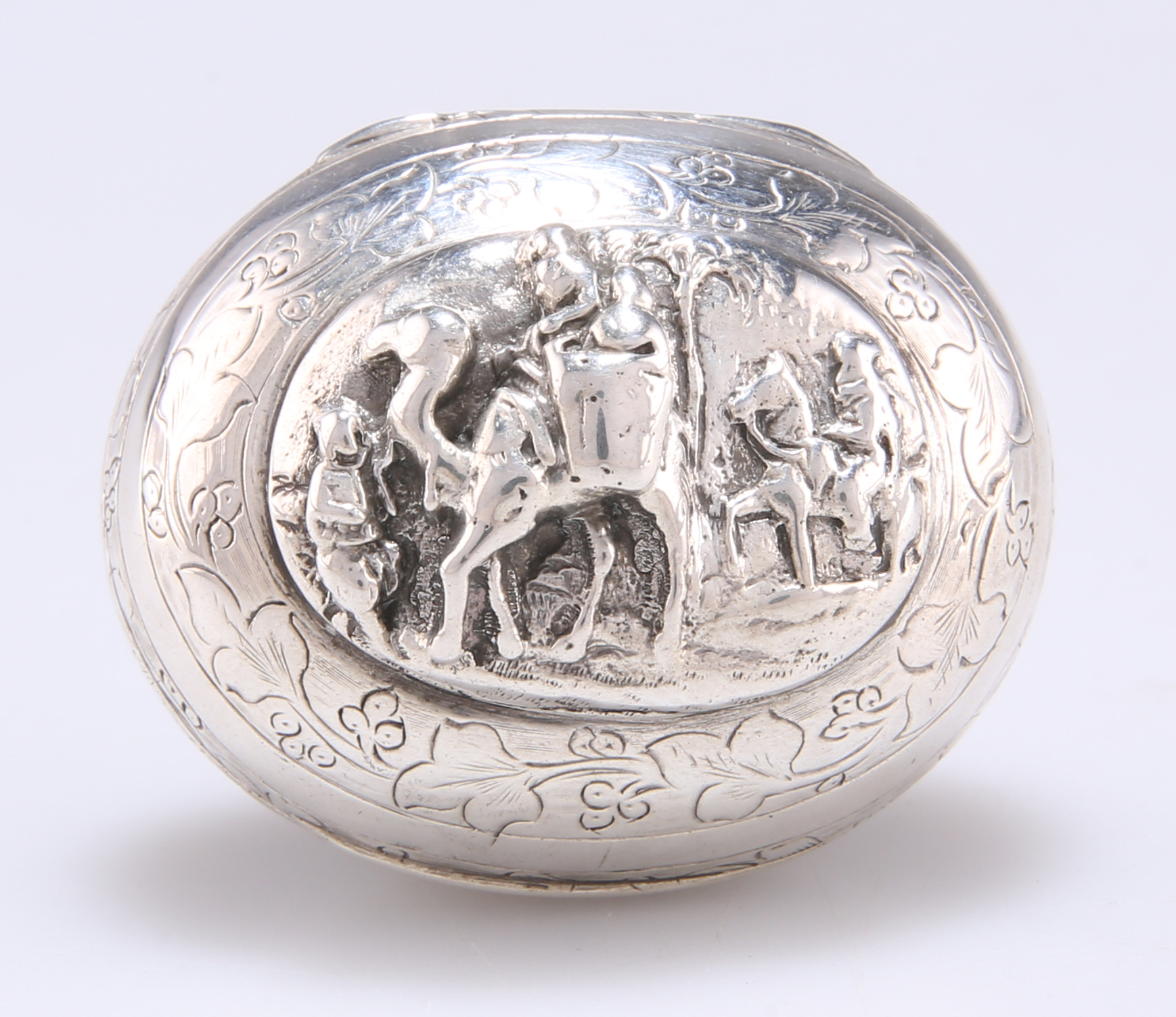 AN UNUSUAL VICTORIAN SILVER VINAIGRETTE - Image 3 of 5