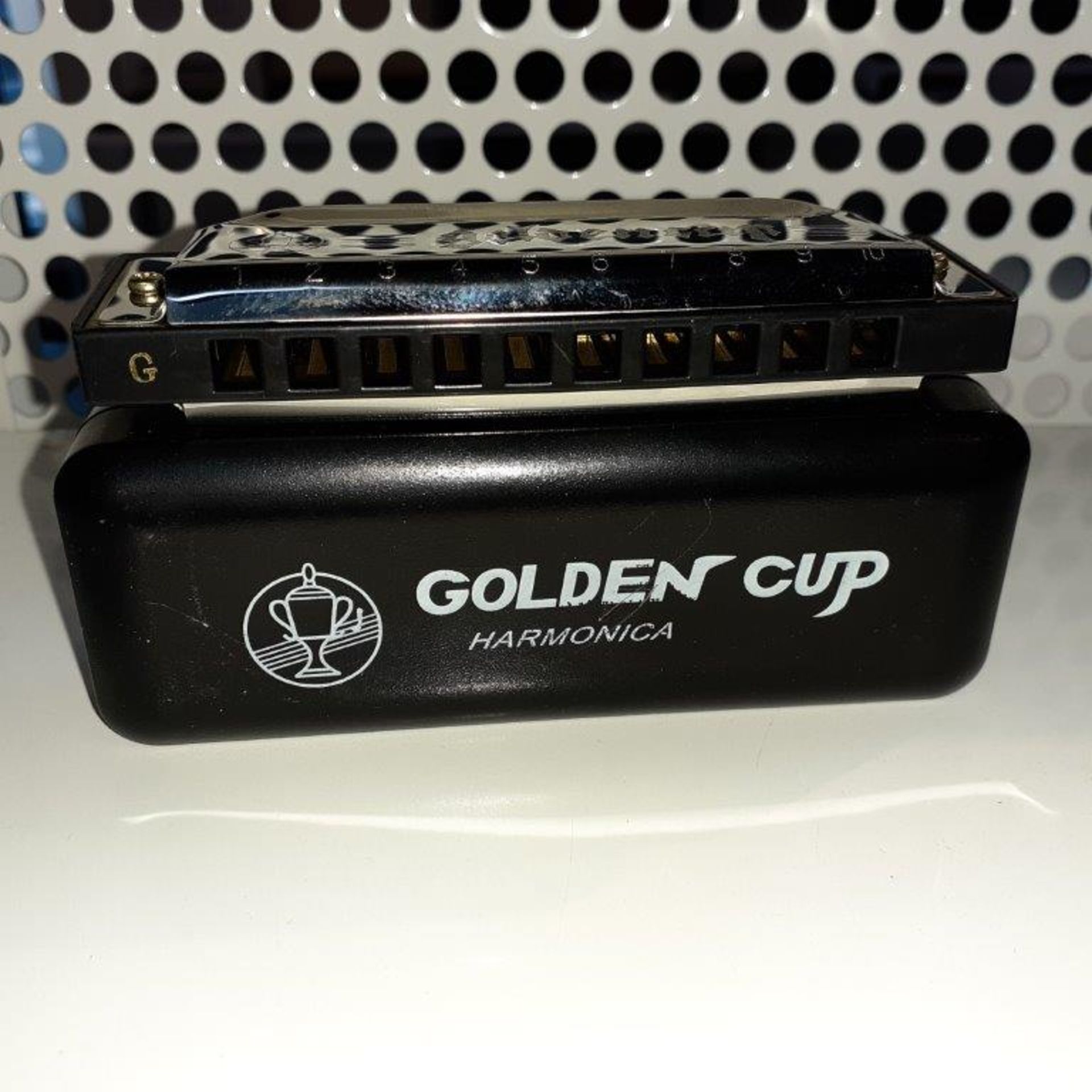 GOLDENCUP Harmonica, (details via photos) - Image 2 of 3