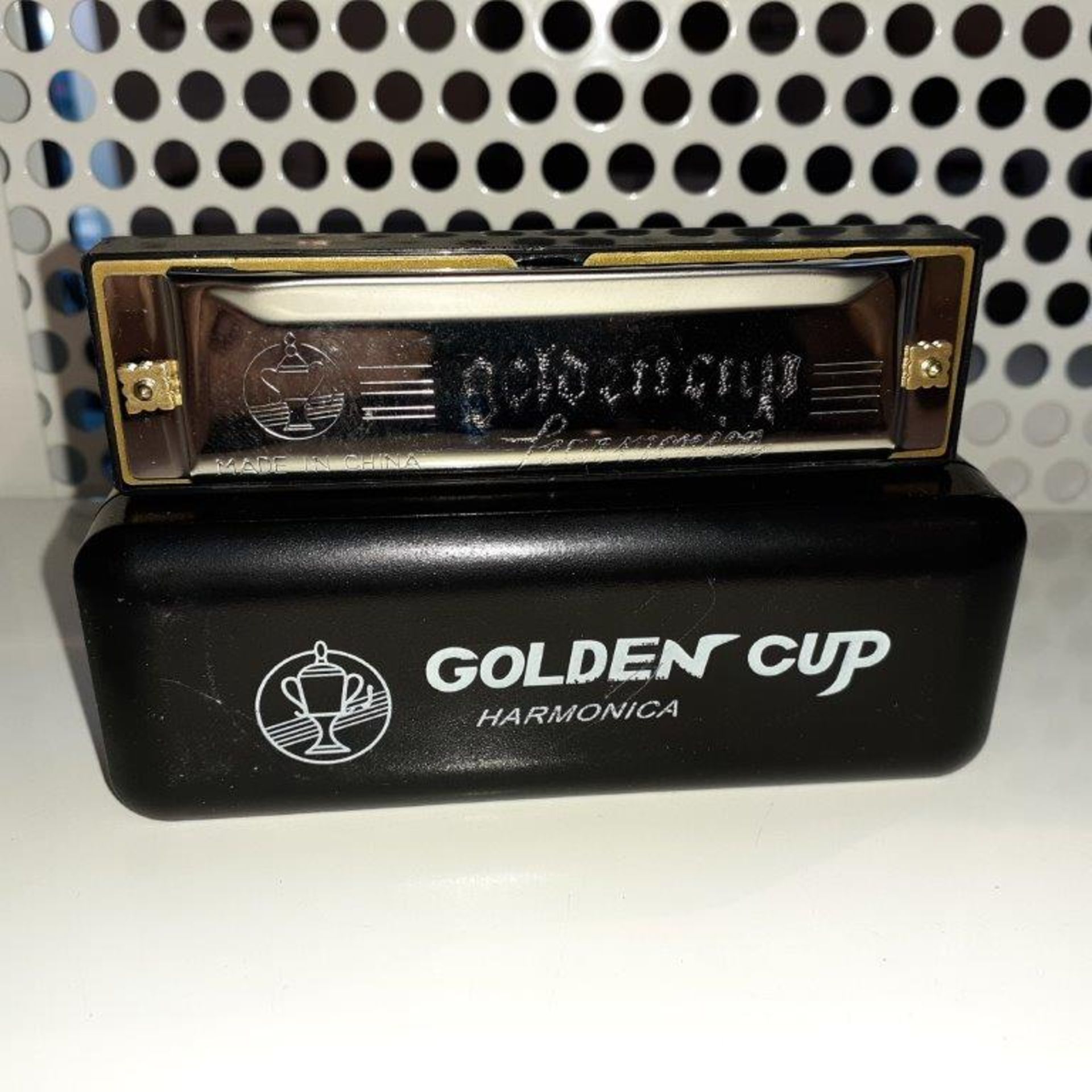 GOLDENCUP Harmonica, (details via photos)