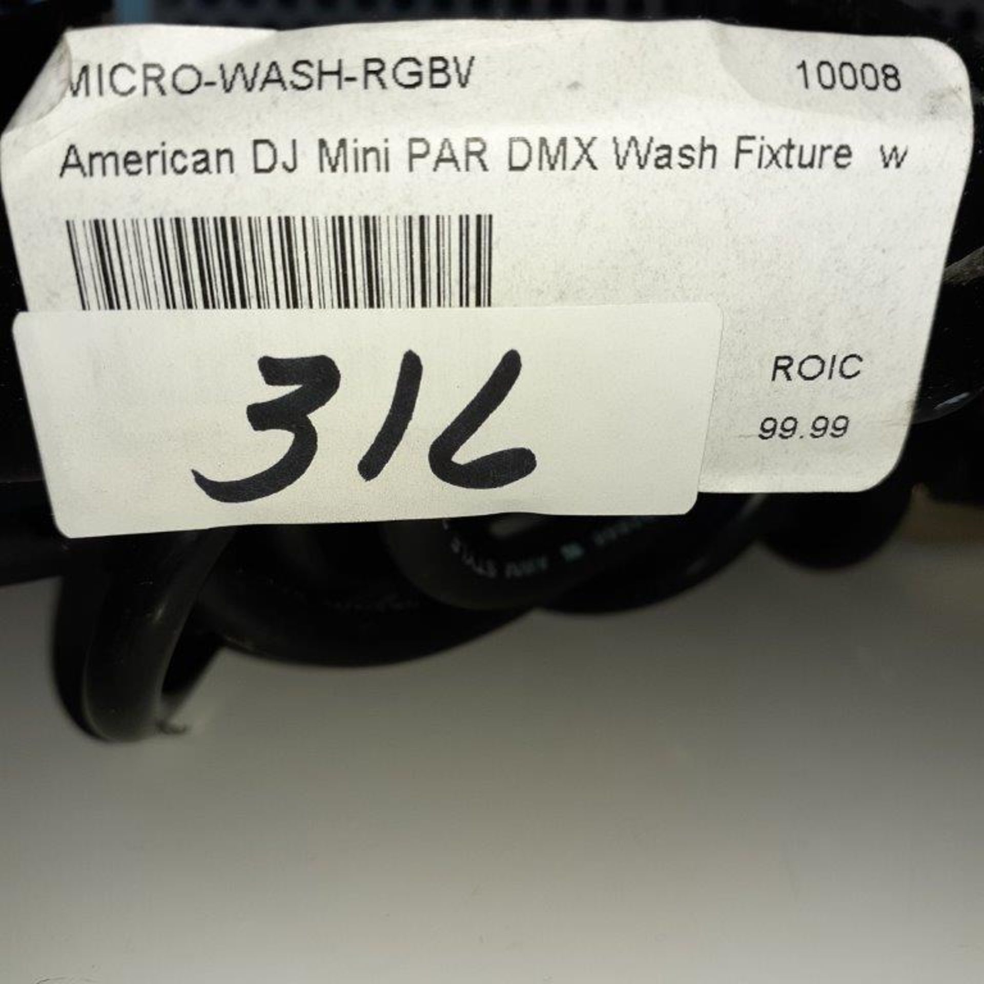 AMERICAN DJ Mini PAR DMX Wash Fixture - Image 3 of 3