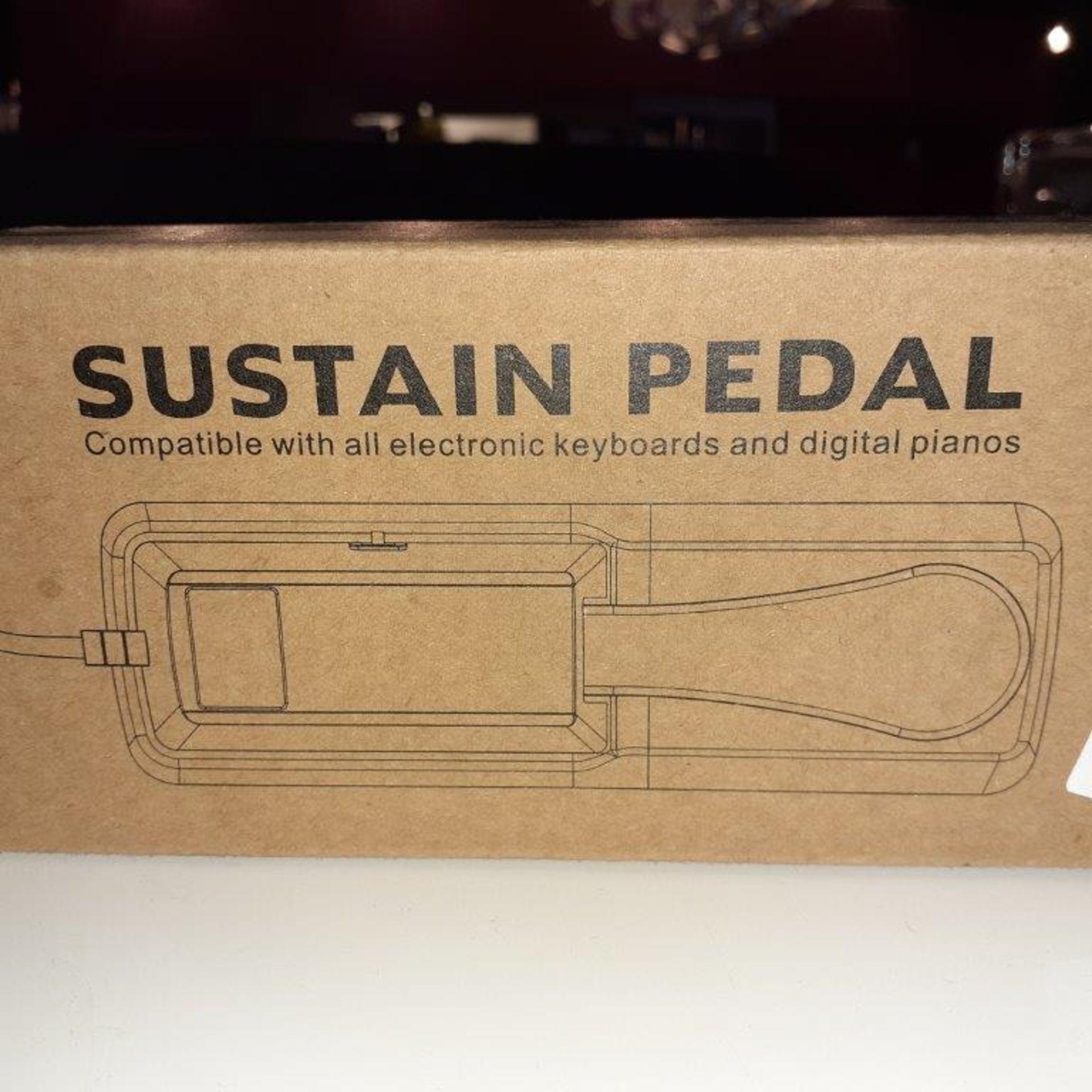 CHERUB Sustain Pedal for Piano - Image 2 of 3