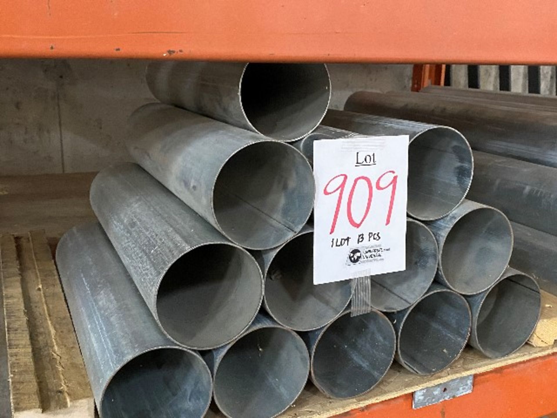 LOT, Straight pipe, size: 3 3/4”, L.16”, 13pcs - Image 2 of 2