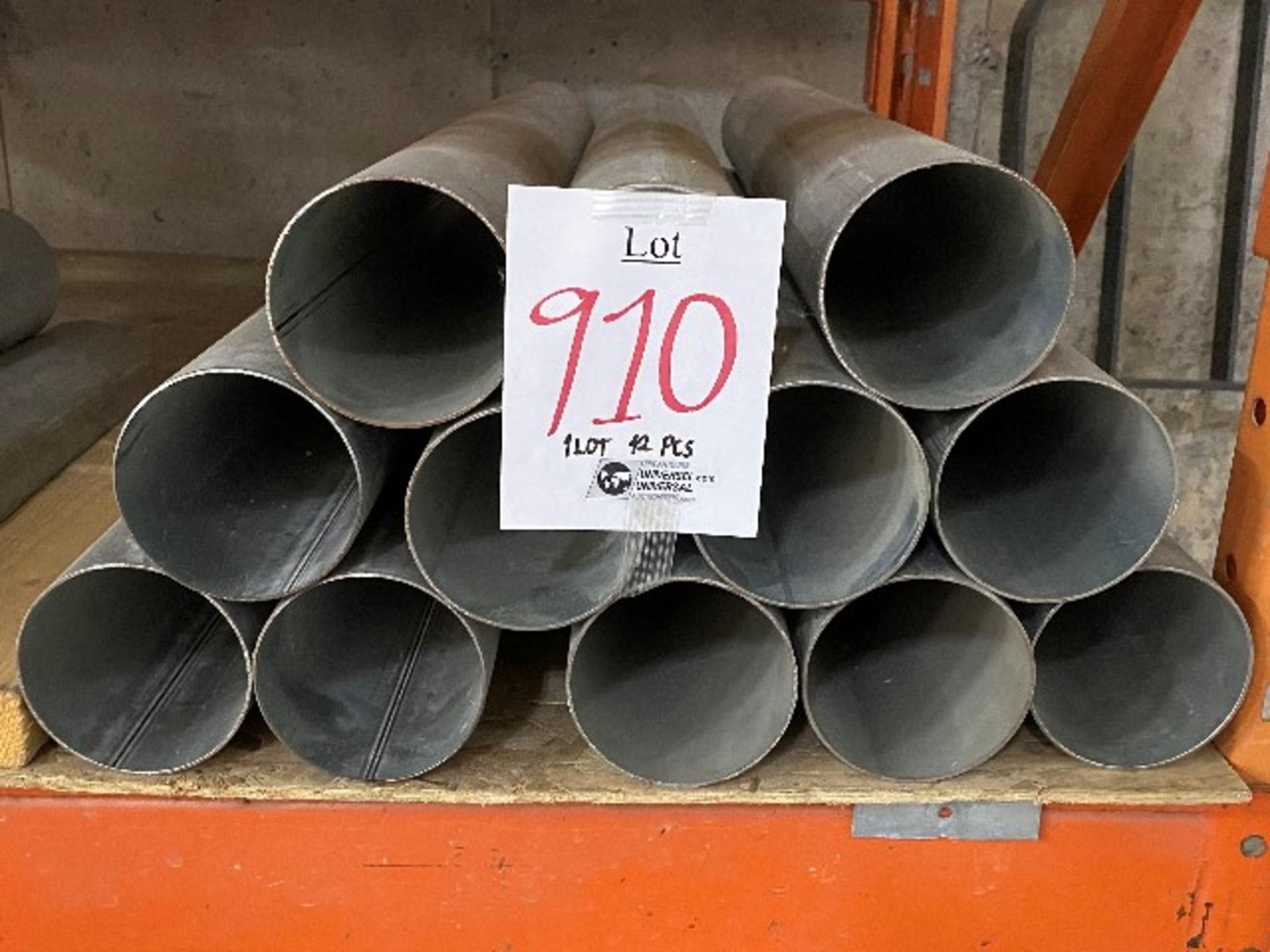 LOT, Straight pipe, size: 3 3/4”, L.32”, 12pcs