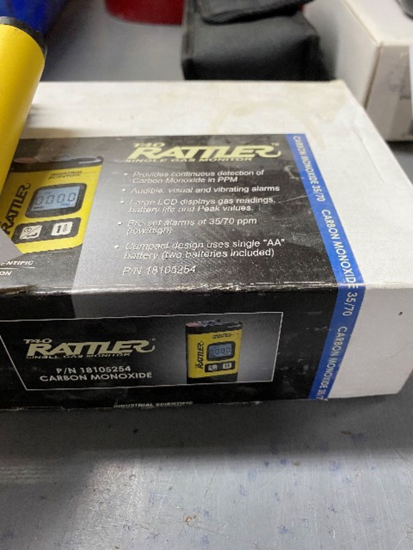 Industrial Scientific T40 Rattler Carbon monoxide detector - Image 2 of 2