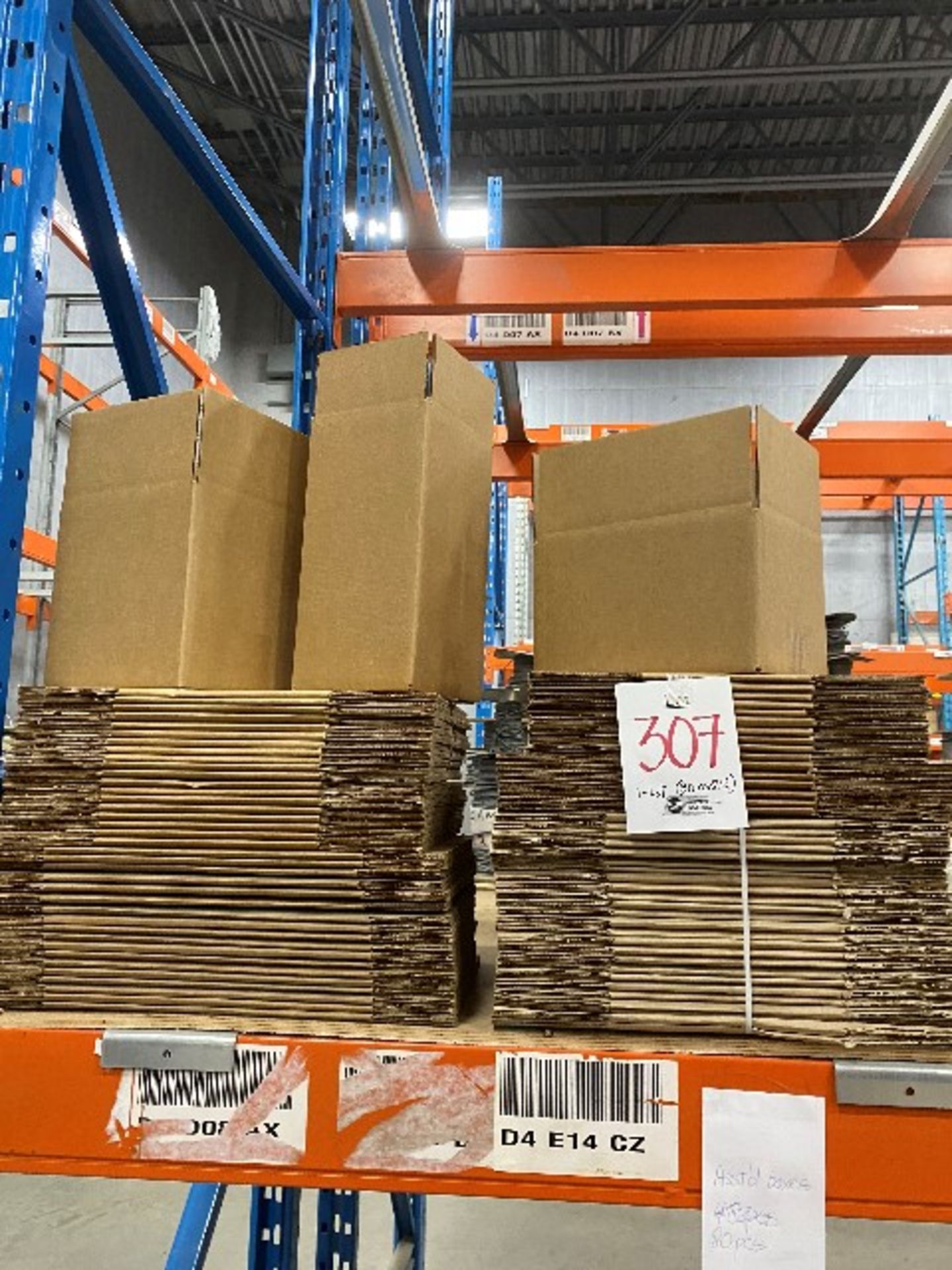 Cardboard organizer boxes, 25pcs per pack, 2 pkg