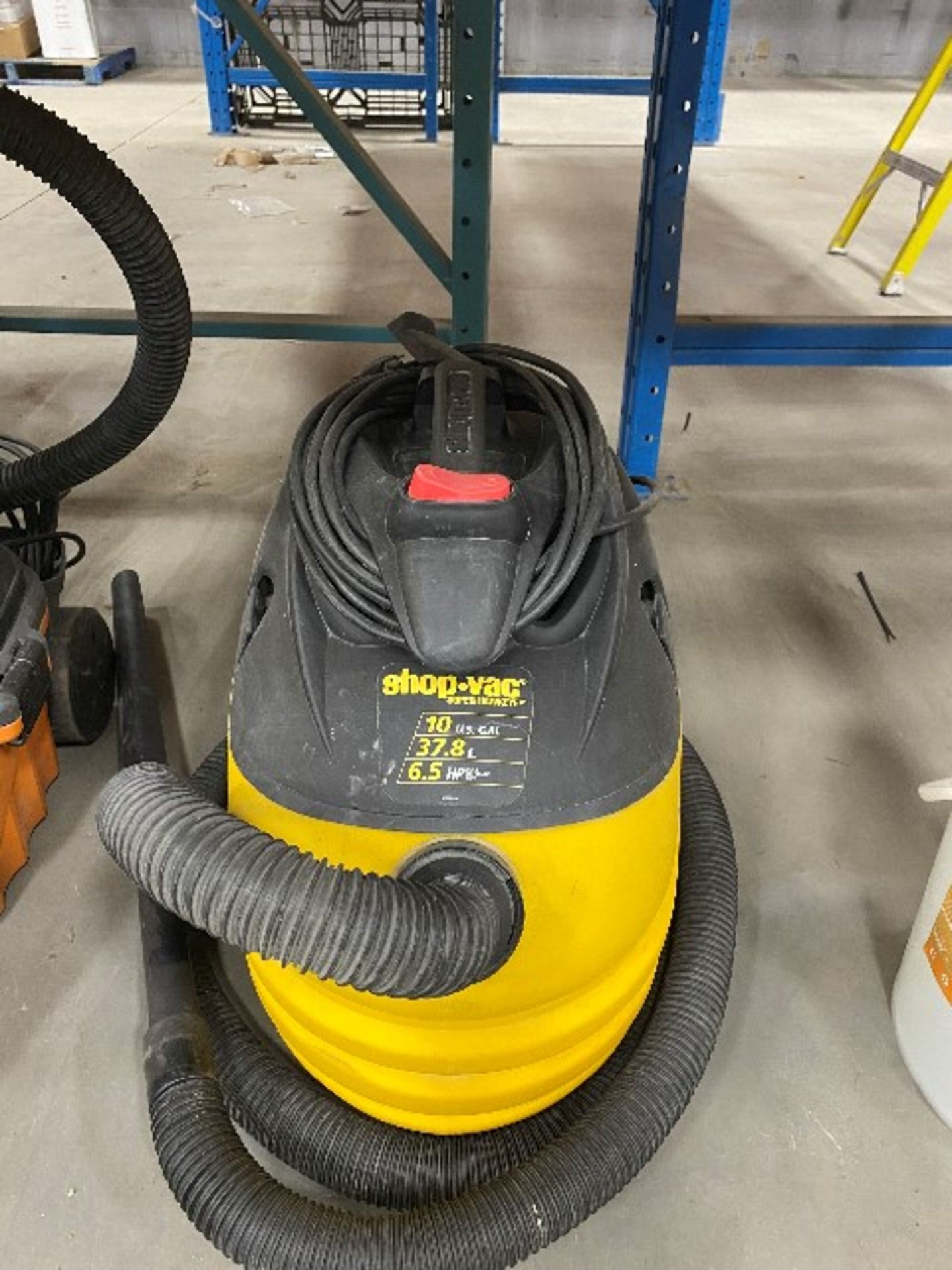 Shop Vac vacuum, 6.5 HP, 37.8L, 10 GAL