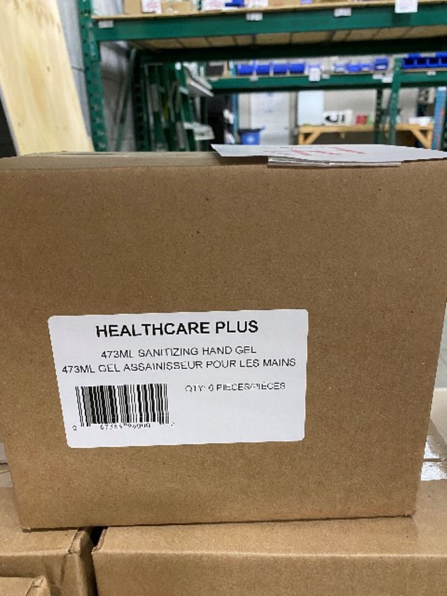 Healthcare Plus sanitizing hand gel, 6pcs per box, 11 boxes - Image 2 of 2
