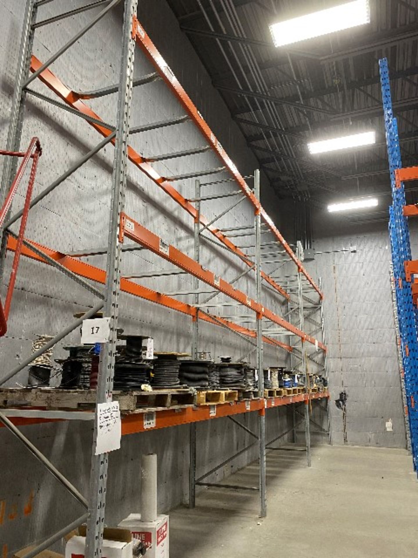 Ready racking, 16' x 42” w/18pcs-12' cross bars, 4 sections