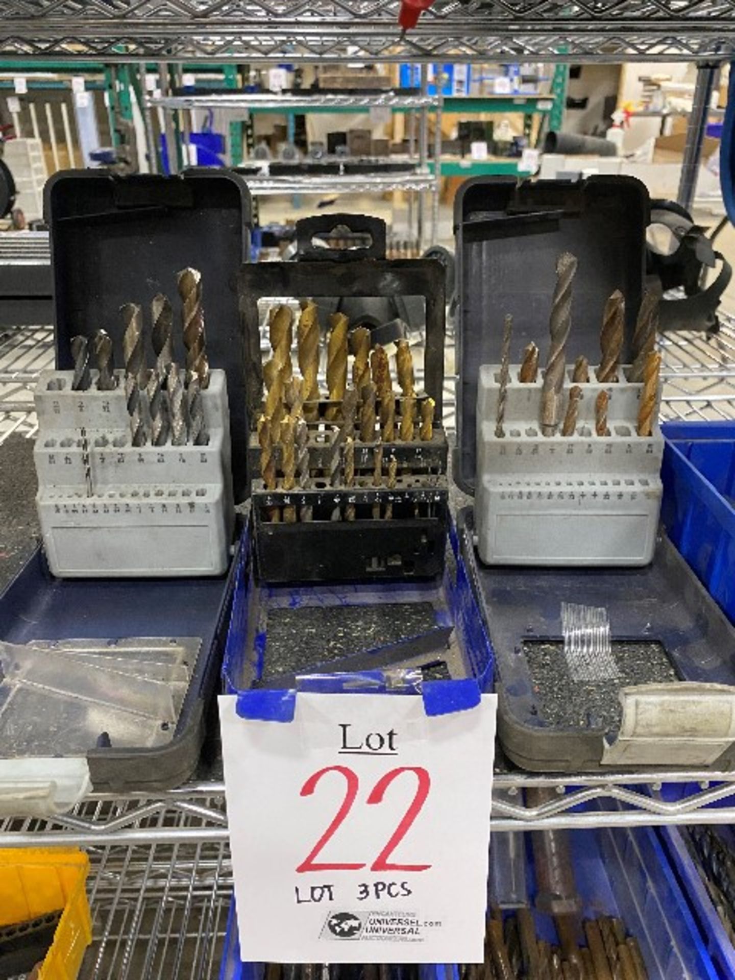 LOT, Assorted drill bits, 3pcs