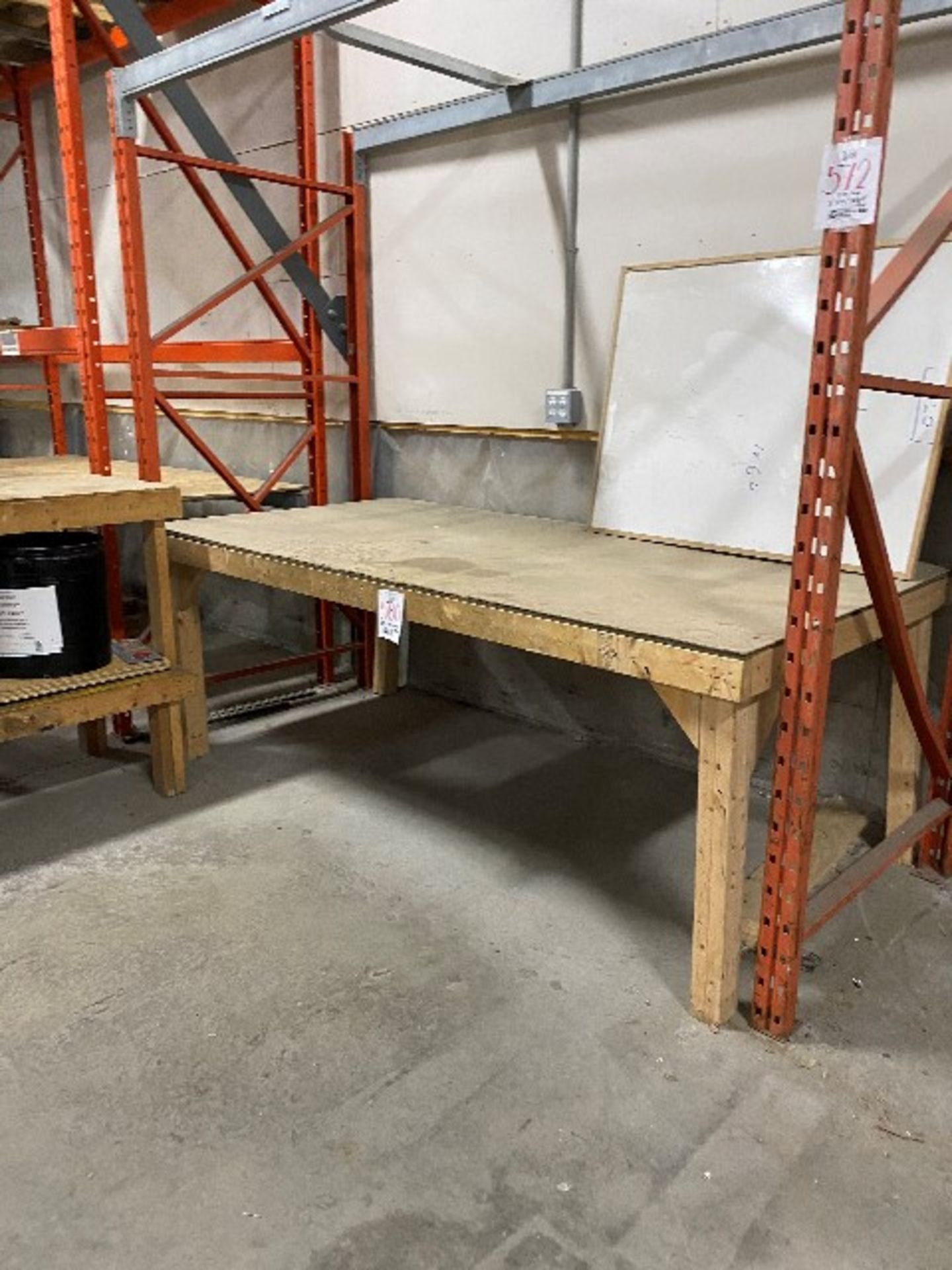 LOT, work tables, 2pcs