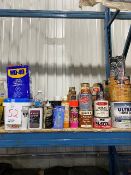 LOT, Assorted chemicals, paints, cleaners, etc...