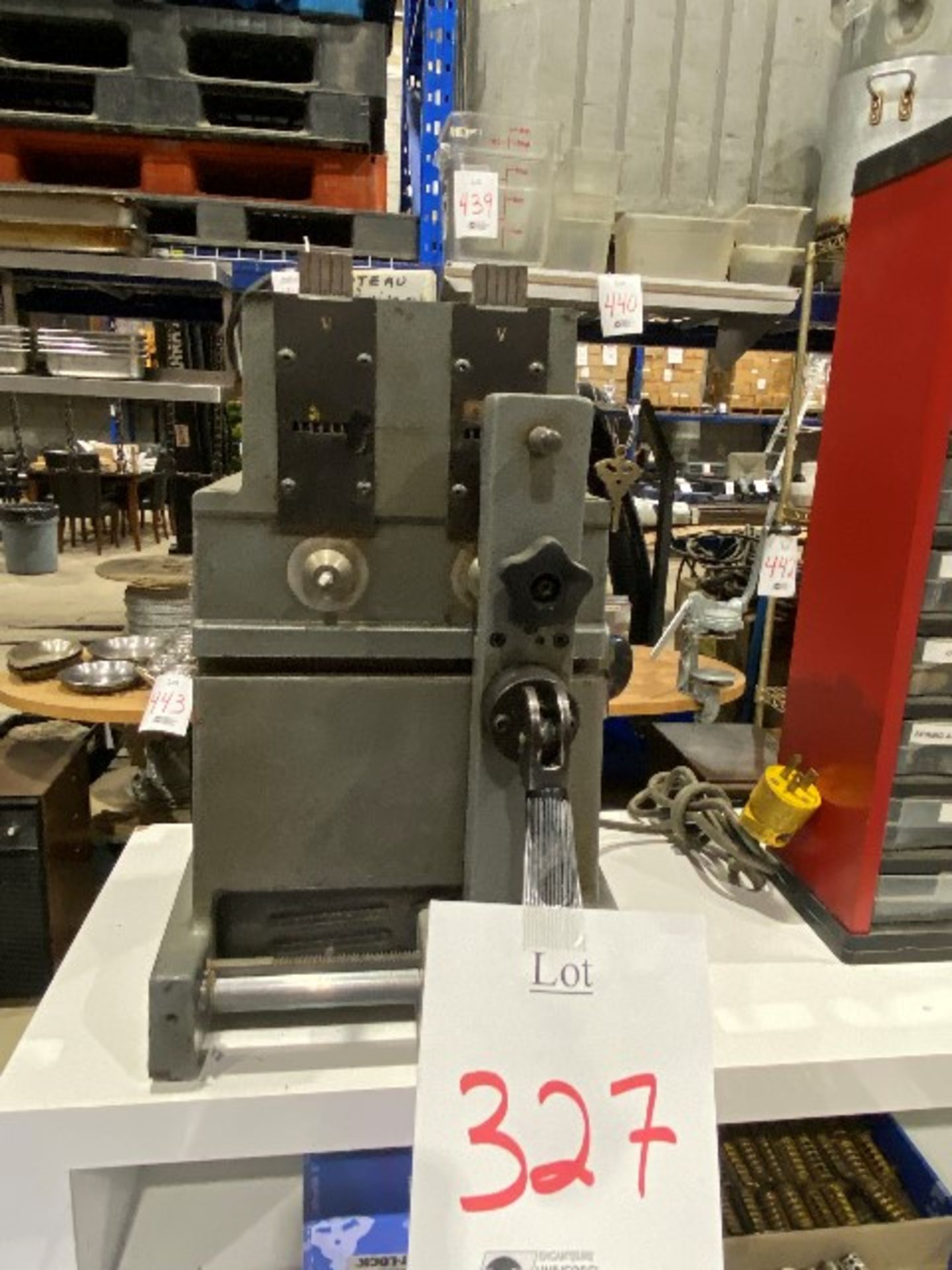 Mul-T-Lock Gamma key manufacturing and duplicating machine