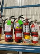 Fire extinguishers, 4pcs