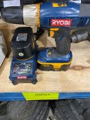Ryobi P204 1/2” cordless drill, 2pcs 18V, charger
