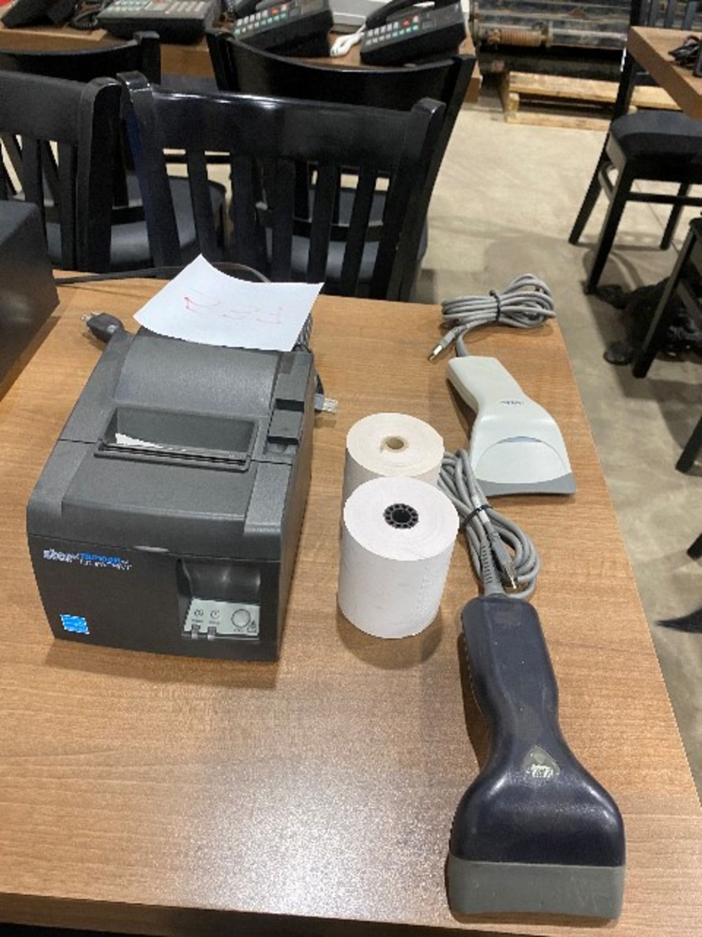 LOT, Thermal printer for cash box w/scanners - Image 2 of 2