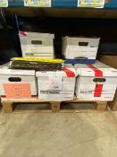 LOT, Assorted hanging file folders, 8 boxes