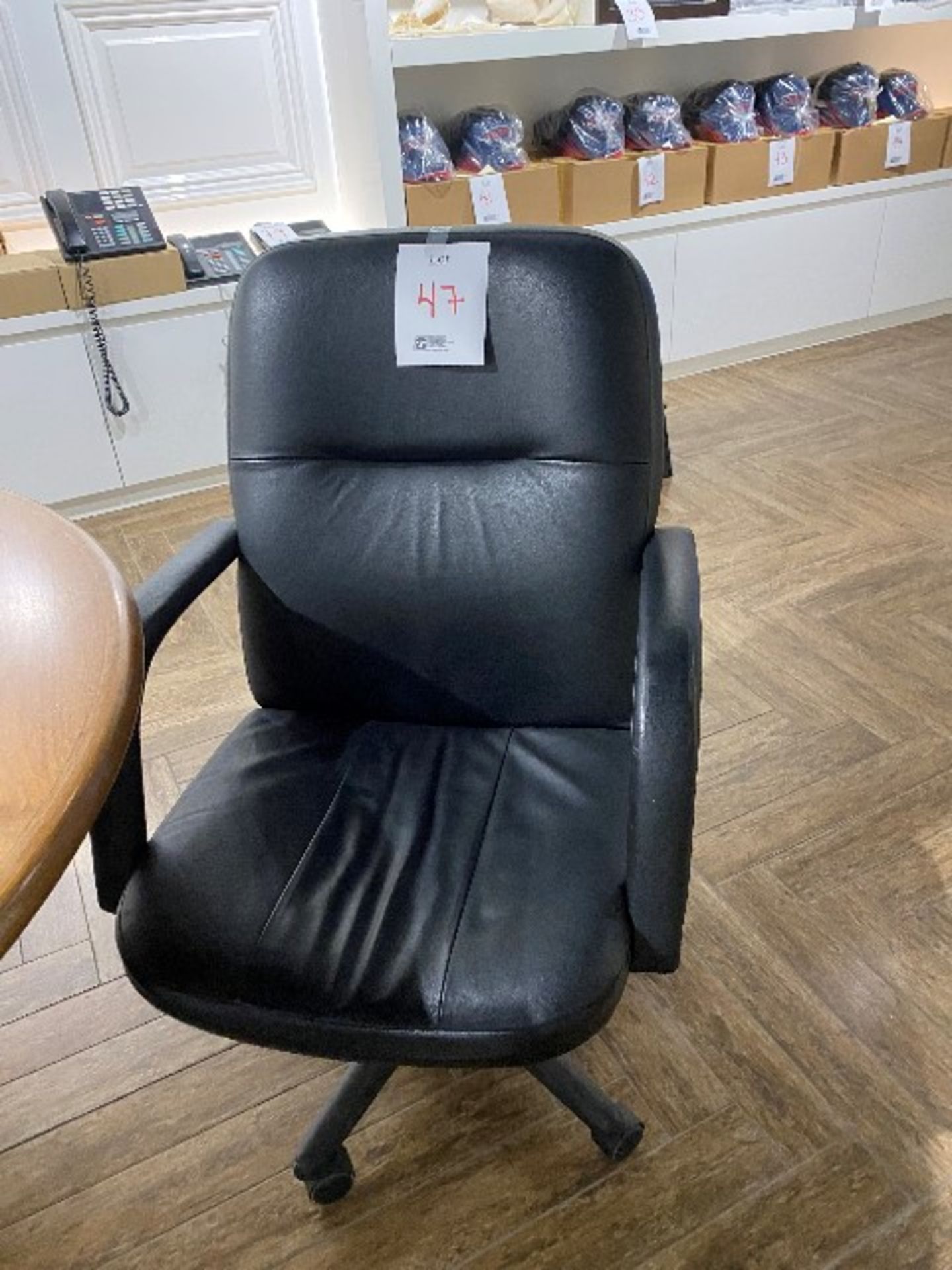 Office armchairs, 4pcs