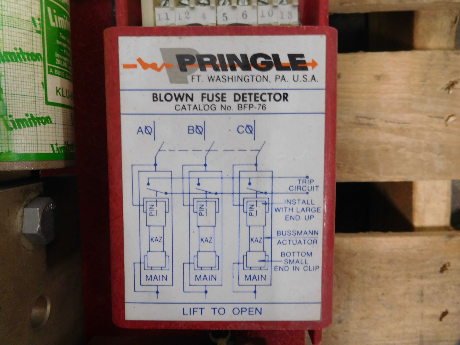 Pringle CBC0833-B-EO Switch, 800 Amp, 3 Pole, 480 V, 60 HZ - Image 4 of 12