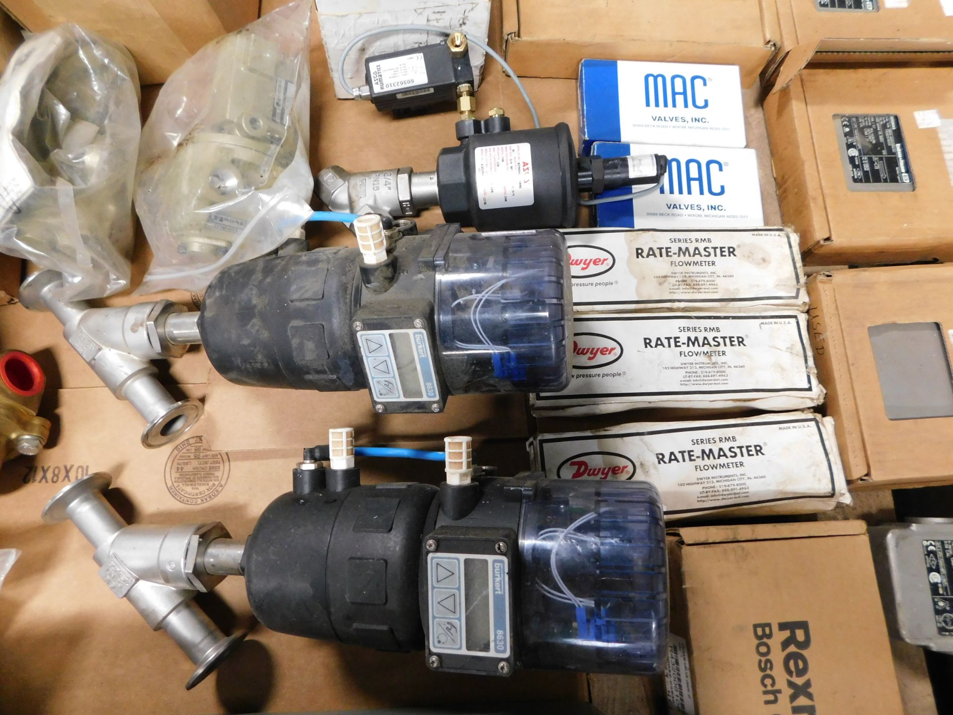 Miscellaneous Valves & Flow Meters, Endress + Hauser, Burkert, Mac, Ross, Asco, Cash - Image 8 of 10