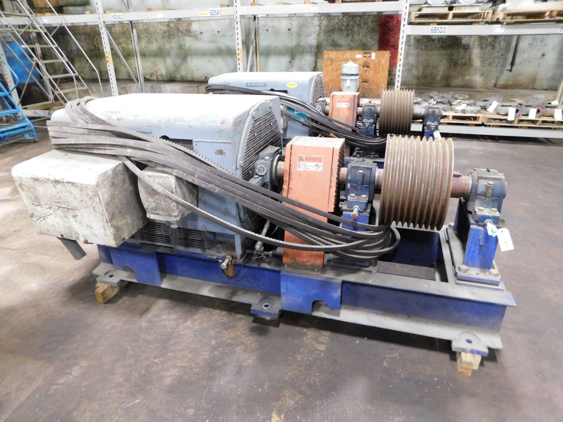 Teco Westinghouse Motor. 400 HP. 3 Ph. 1180 RPM. 4000 V. 60 Hz. 5808L. HSW1.