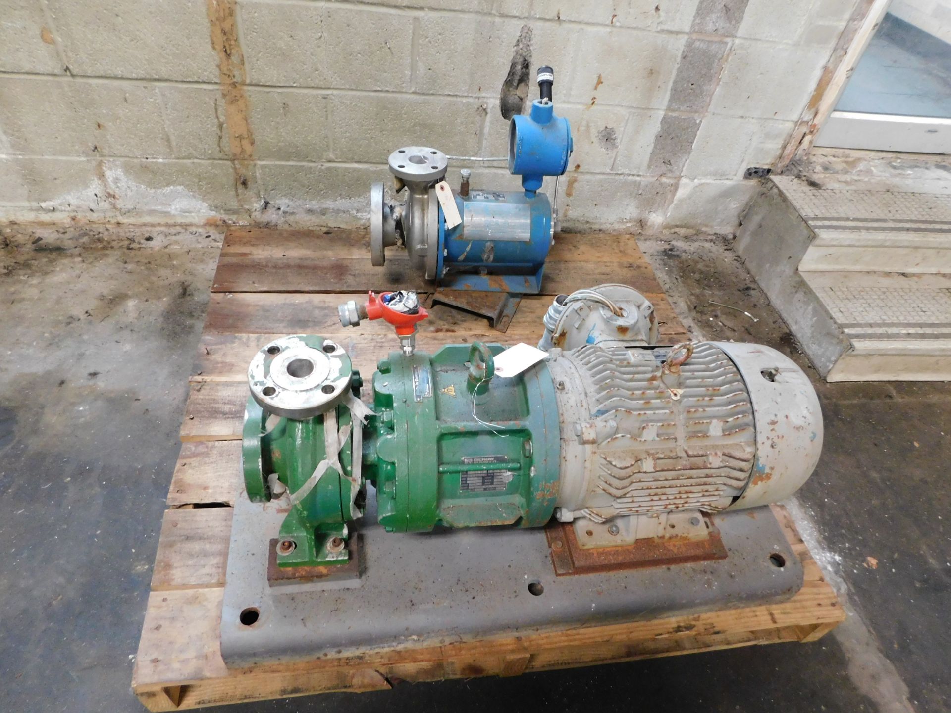 Pallet of Miscellaneous Pumps - Chempump, Dickow Pump