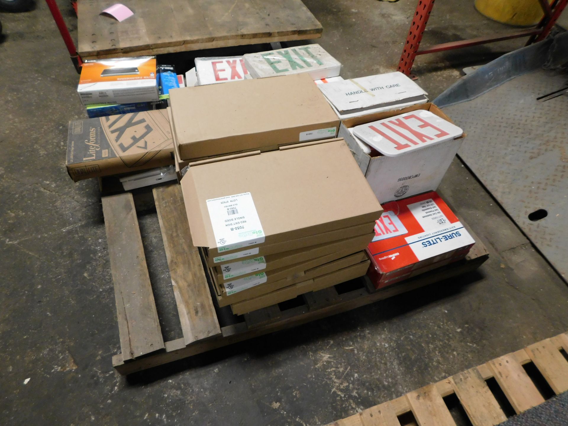 Pallet of Exit Signs / Lights - Image 2 of 2